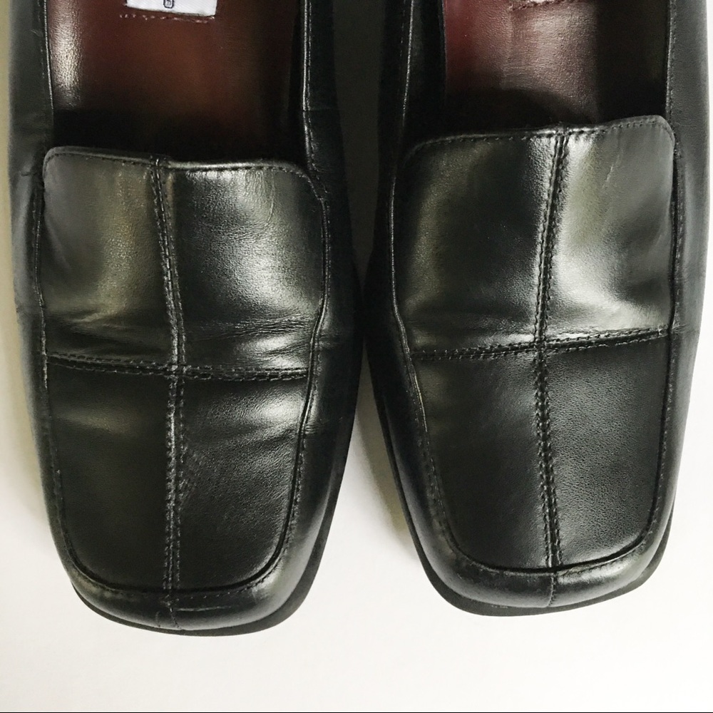 Croft & Barrow Leather Loafers Black Size 6 - Picture 7 of 13